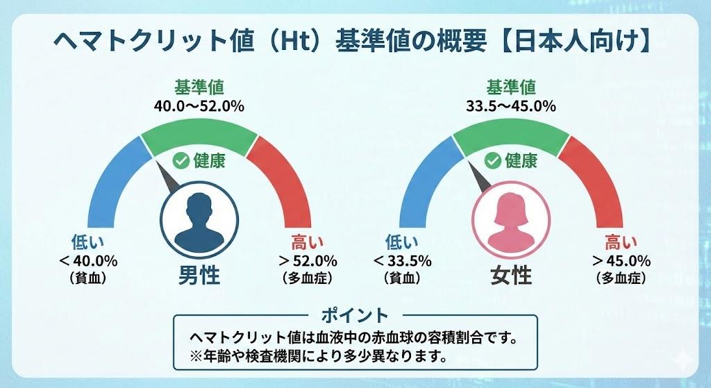 ヘマトクリット値 基準値