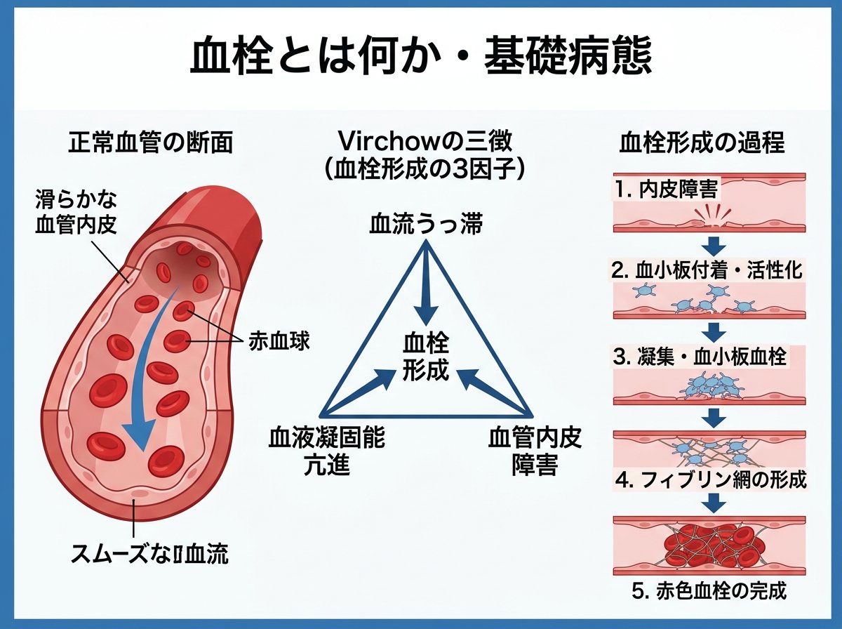血栓とは何か・基礎病態