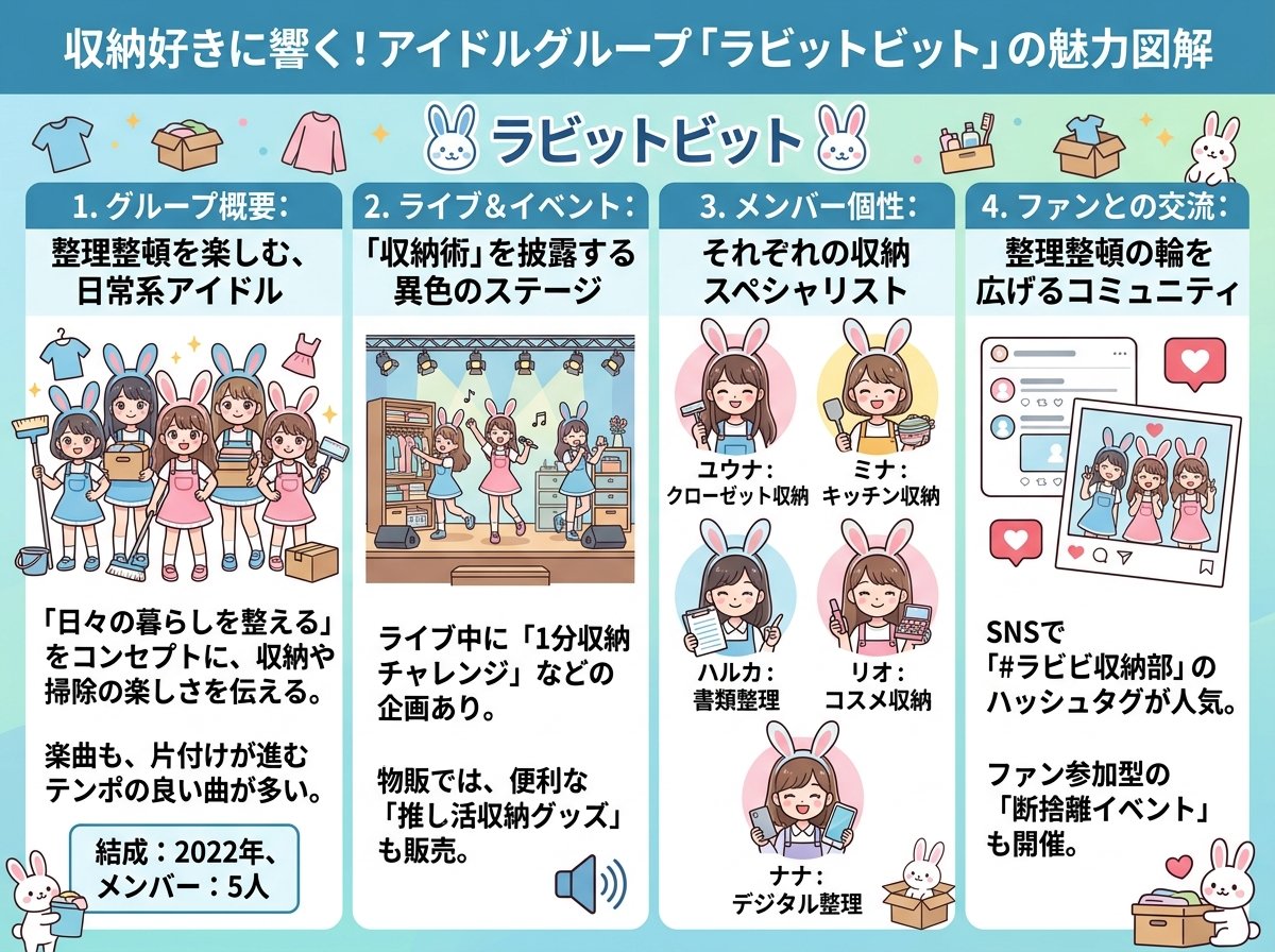 ラビットビットとはどんなアイドルグループか