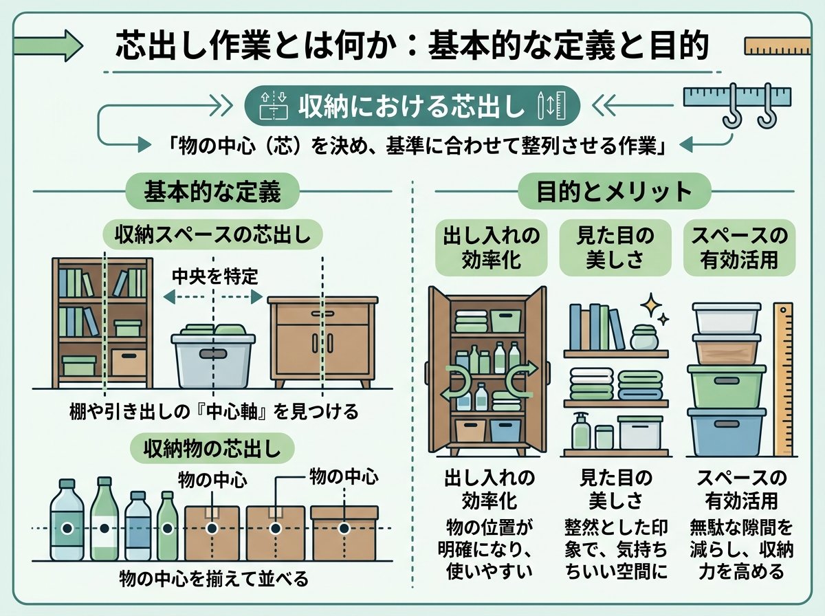 芯出し作業とは何か:基本的な定義と目的