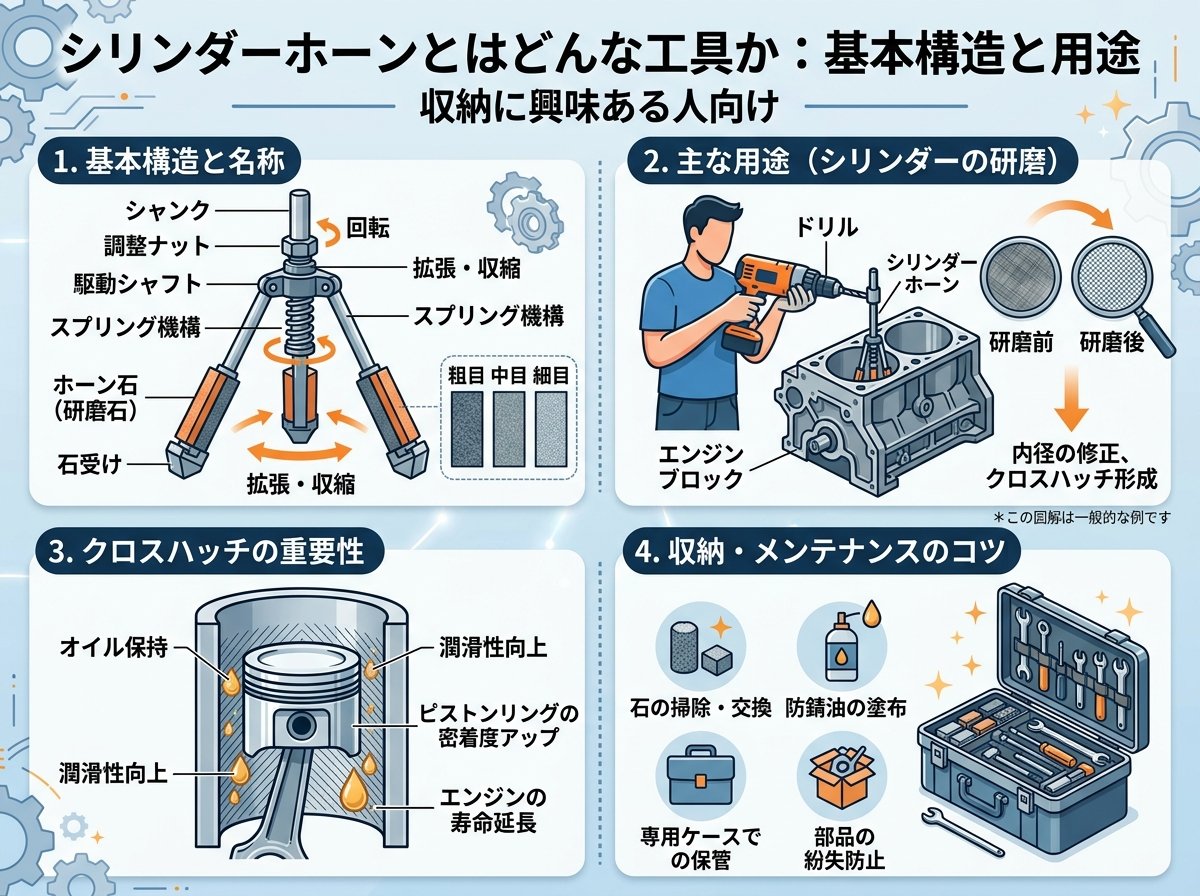 シリンダーホーンとはどんな工具か:基本構造と用途